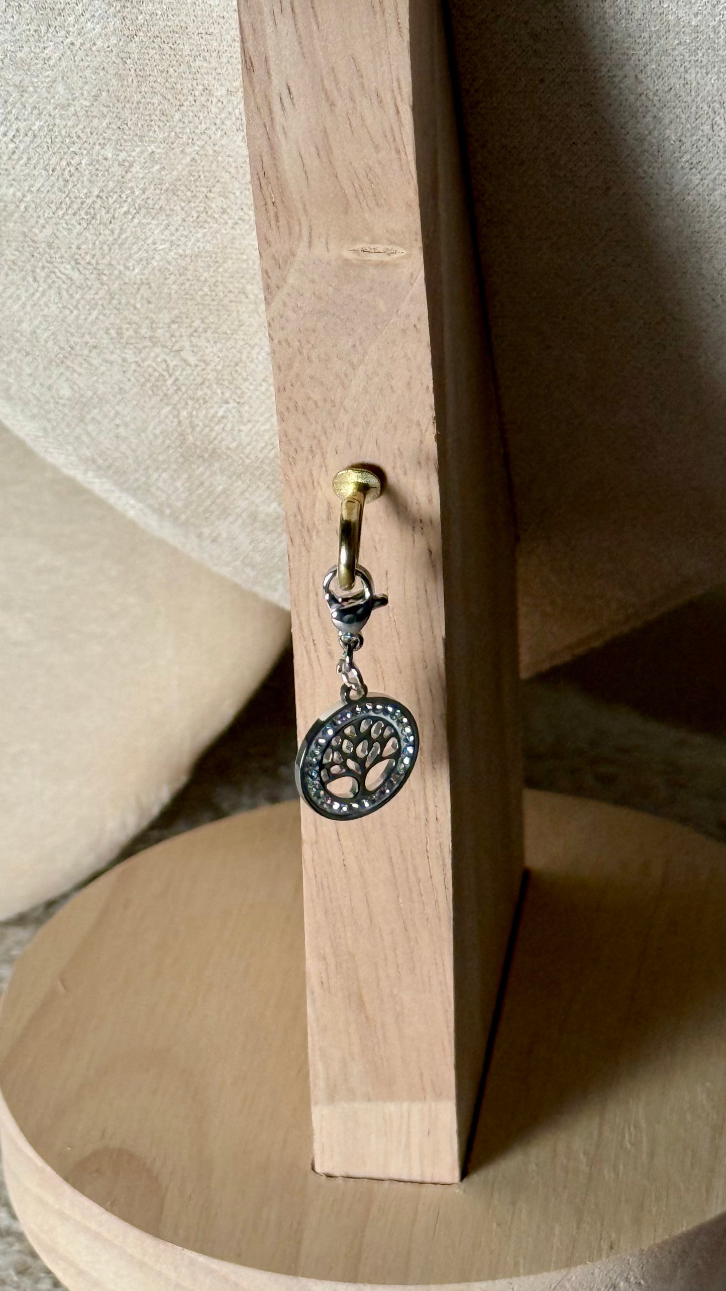 Charm arbre de vie strass
