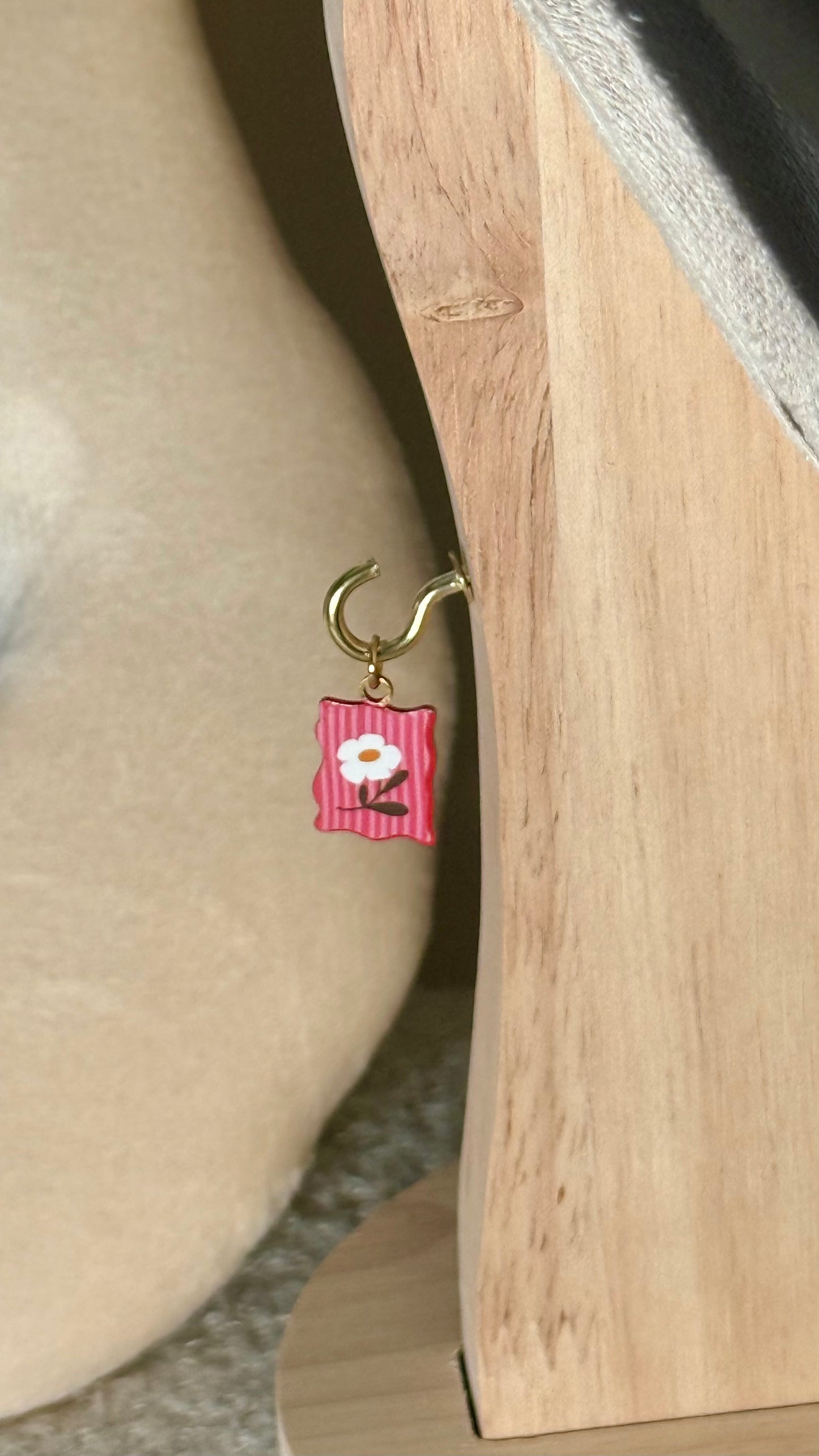 Charm cadre fleur