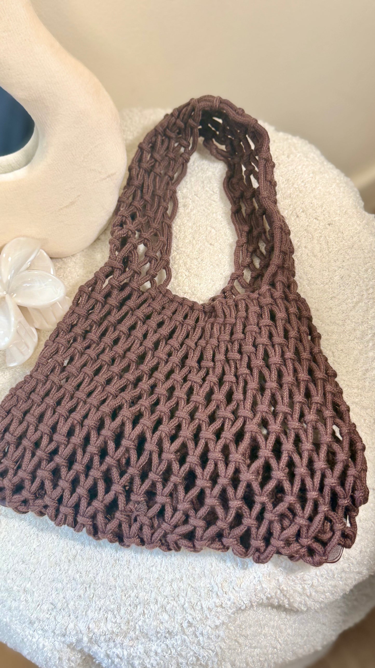 Sac marron personnalisable