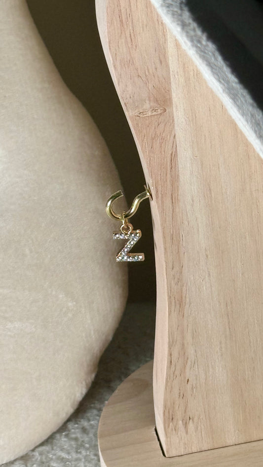 Charm lettre Z brillant
