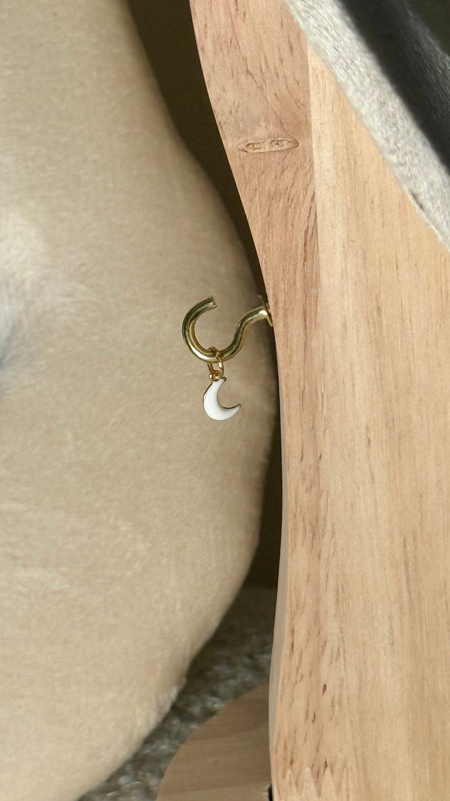 Charm lune blanche