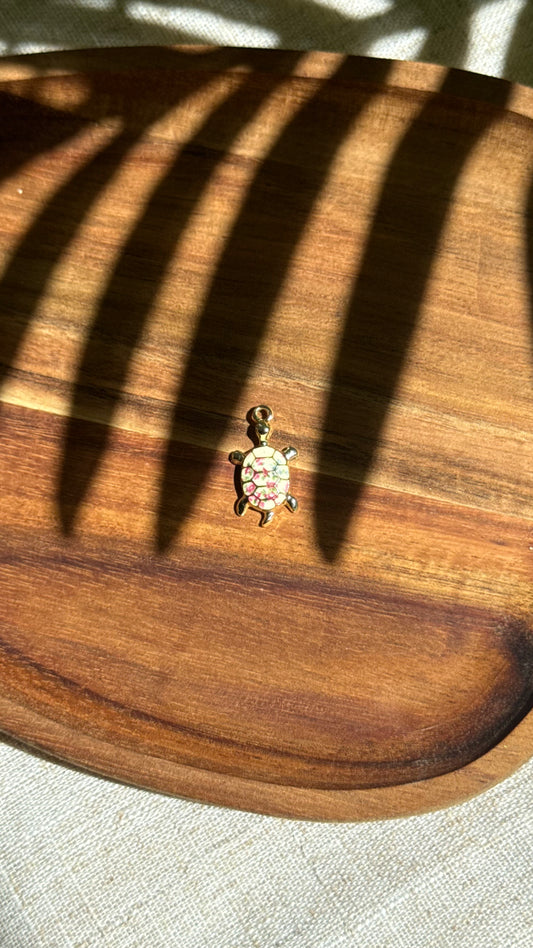 Charm tortue blanche