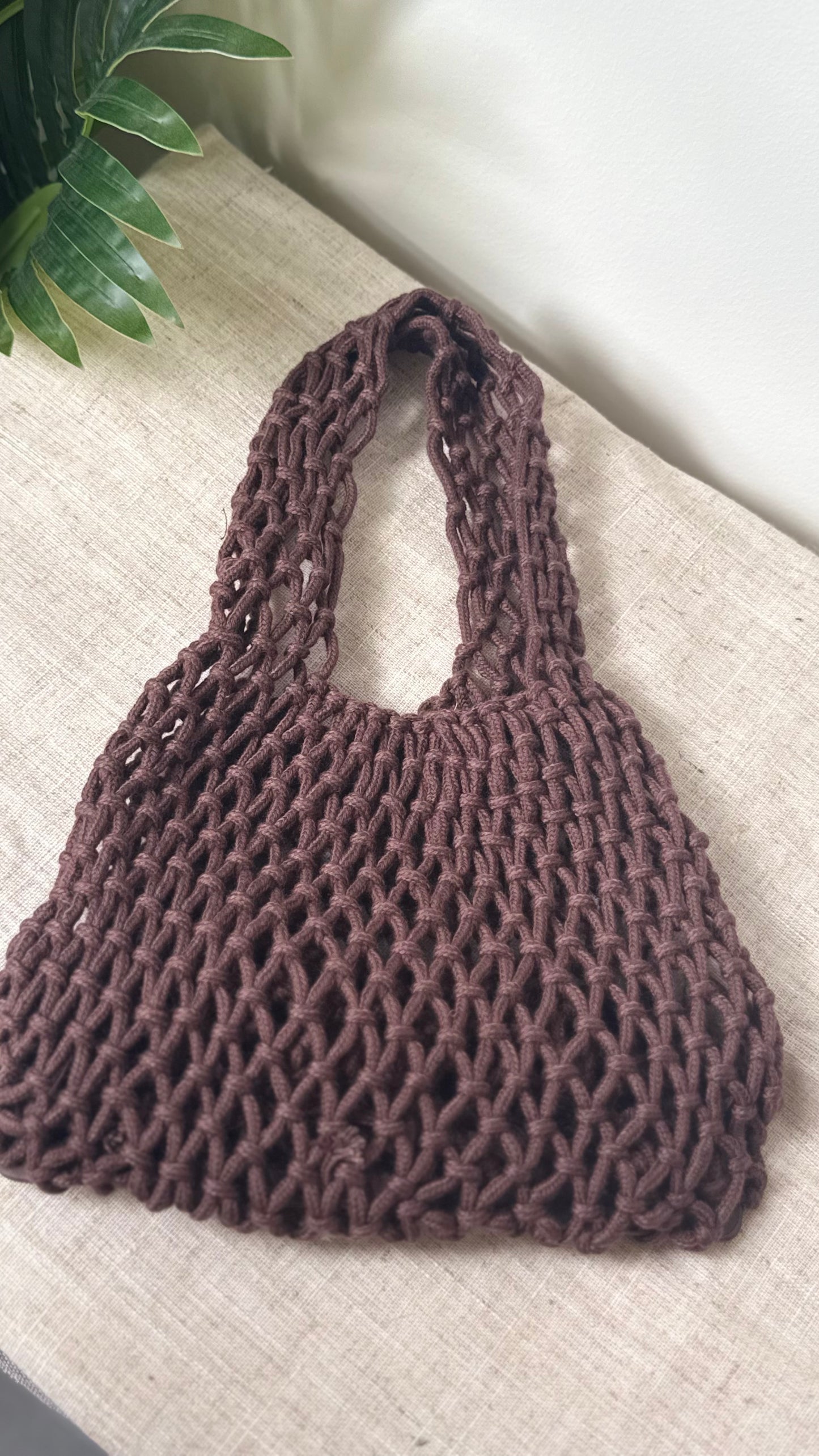 Sac marron personnalisable